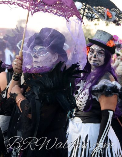 Catrinas in the Tucson All Souls procession