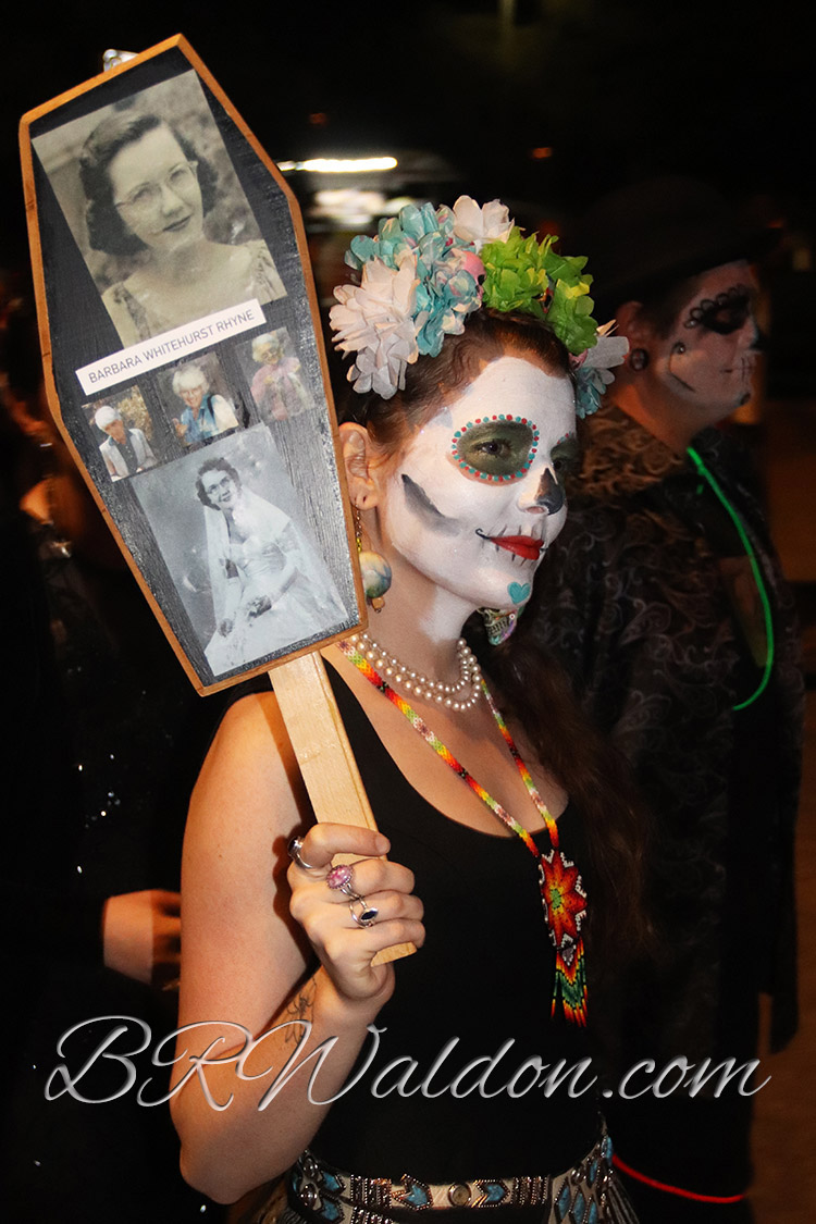 Walking to remember a loved one in the Tucson All Souls procession
